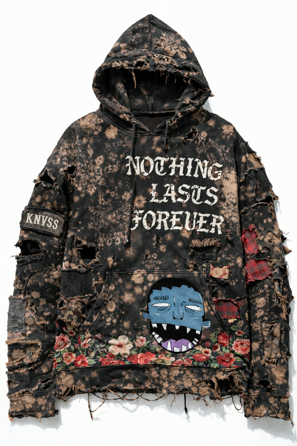 KNVSS Distressed Hoodie